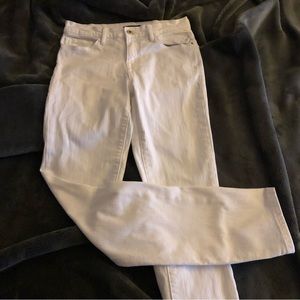 Tommy Hilfiger Women's White Straight Leg Jeans